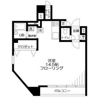 東京都台東区入谷２丁目 賃貸マンション 1R