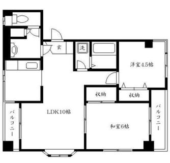 東京都台東区根岸３丁目 賃貸マンション 2LDK