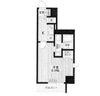 東京都台東区入谷１丁目 賃貸マンション 1K